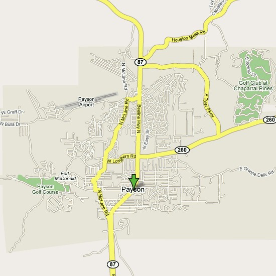 Click here to see full map of Payson...