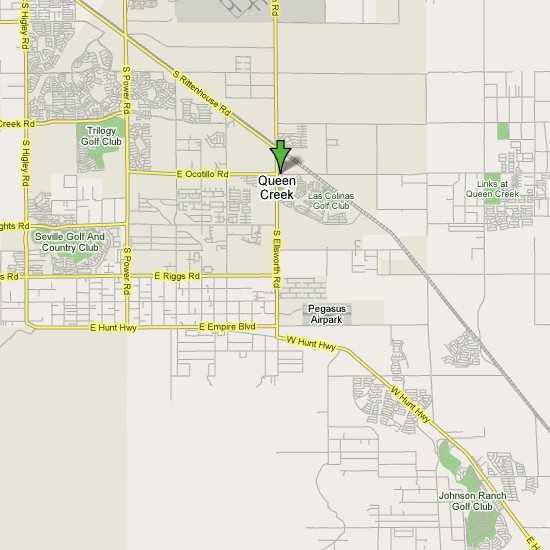 Click here to see full map of Queen Creek...
