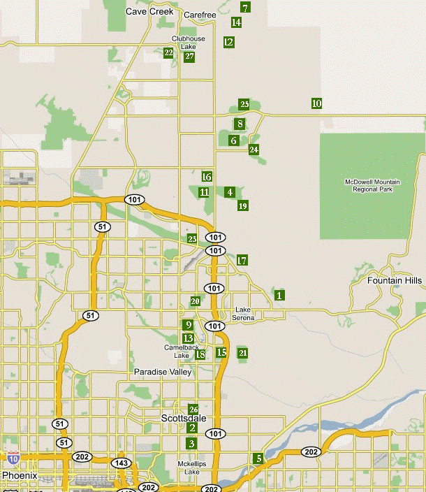 Click here to see full map of Scottsdale...
