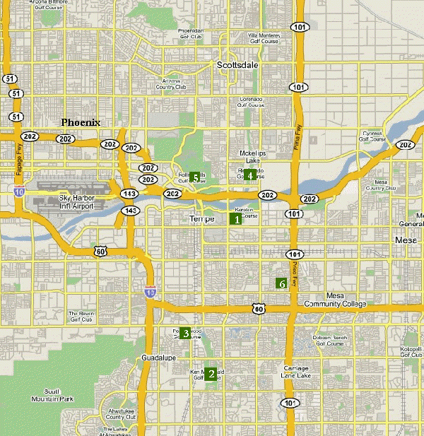 Click here to see full map of Tempe...