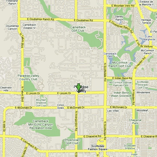 Click here to see full map of Paradise Valley...